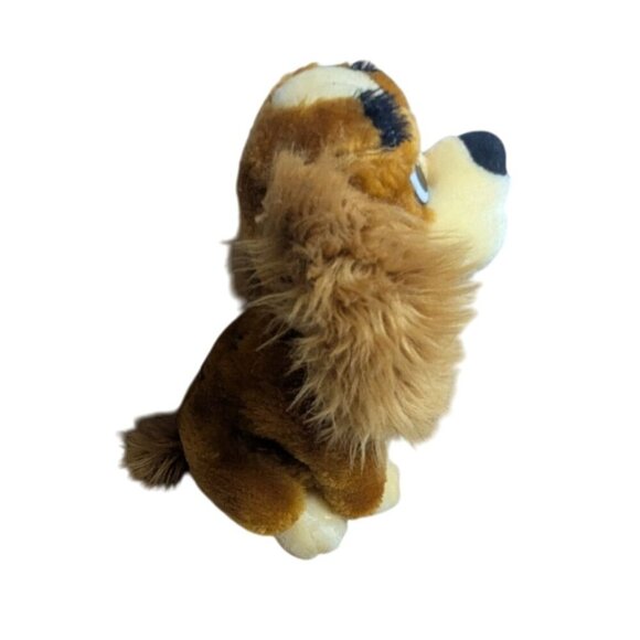 Goffa  Cocker Spaniel Dog plush stuffed animal toy  9" brown black - Picture 2 of 8